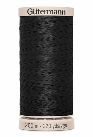 Black Hand Quilting Thread- 5201 (3950)