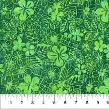 Heartland - Batik Cobble Daisy Jade (34088)