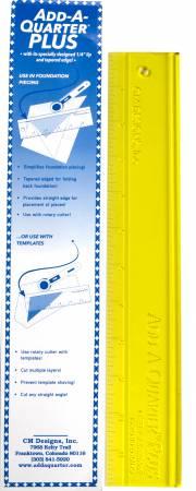 Add A-Quarter Ruler 12in Plus (28663)