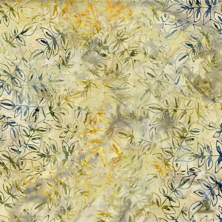 Honeysuckle Royalty Leaves Branches Batik (31691)