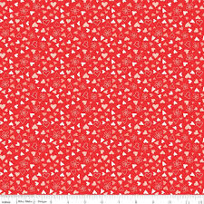 I Love Us Tiled Hearts Red-13963 (32771)
