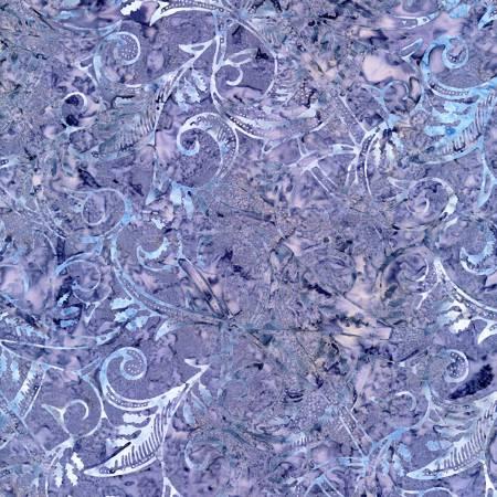 Amethyst Etched Vines Batik (32096)