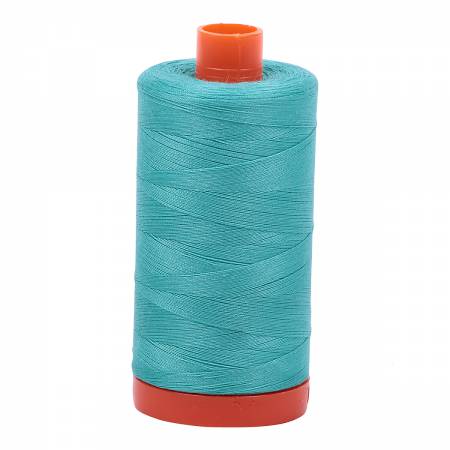 Aurifil Mako Cotton Thread Solid 50wt 1422yds Light Jade (33791)