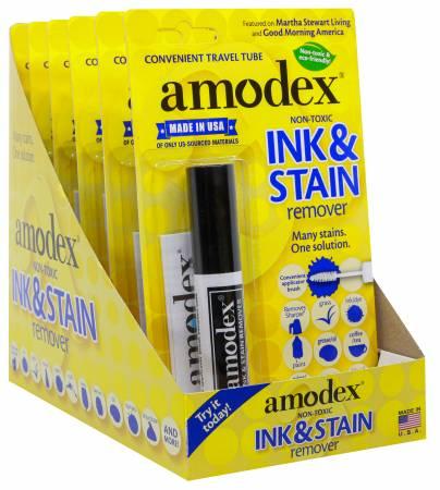 Amodex Ink & Stain Remover Traveler with display