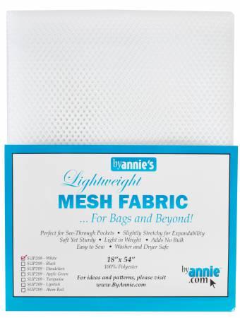Mesh Lite Weight White 18in x 54in (32383)