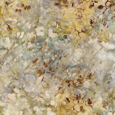 Moon Little Imprinted Flowers Batik (30960)