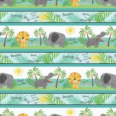 Multi Dream Big Repeating Stripe (25700)