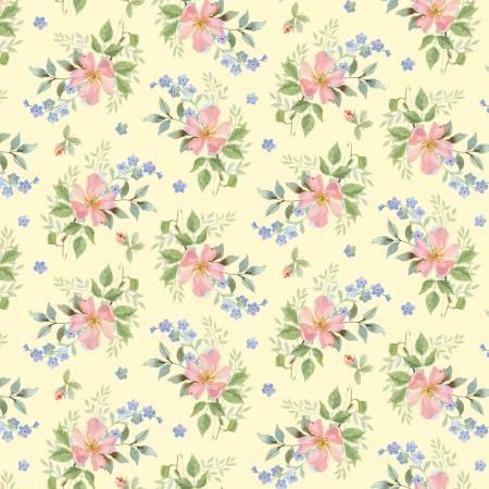 Multi Tossed Small Roses (27752)