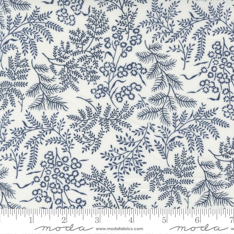 Nantucket Summer Cream Navy (30883)