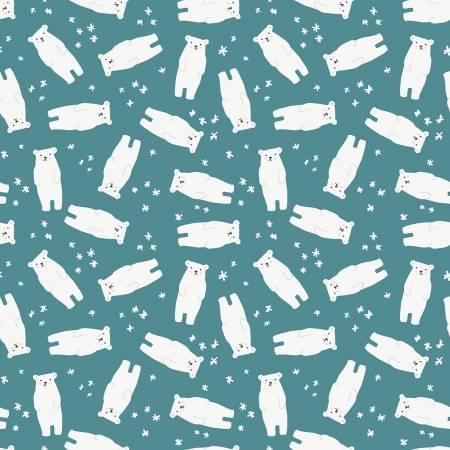 Nice Ice Baby Polar Bear Teal (30242)