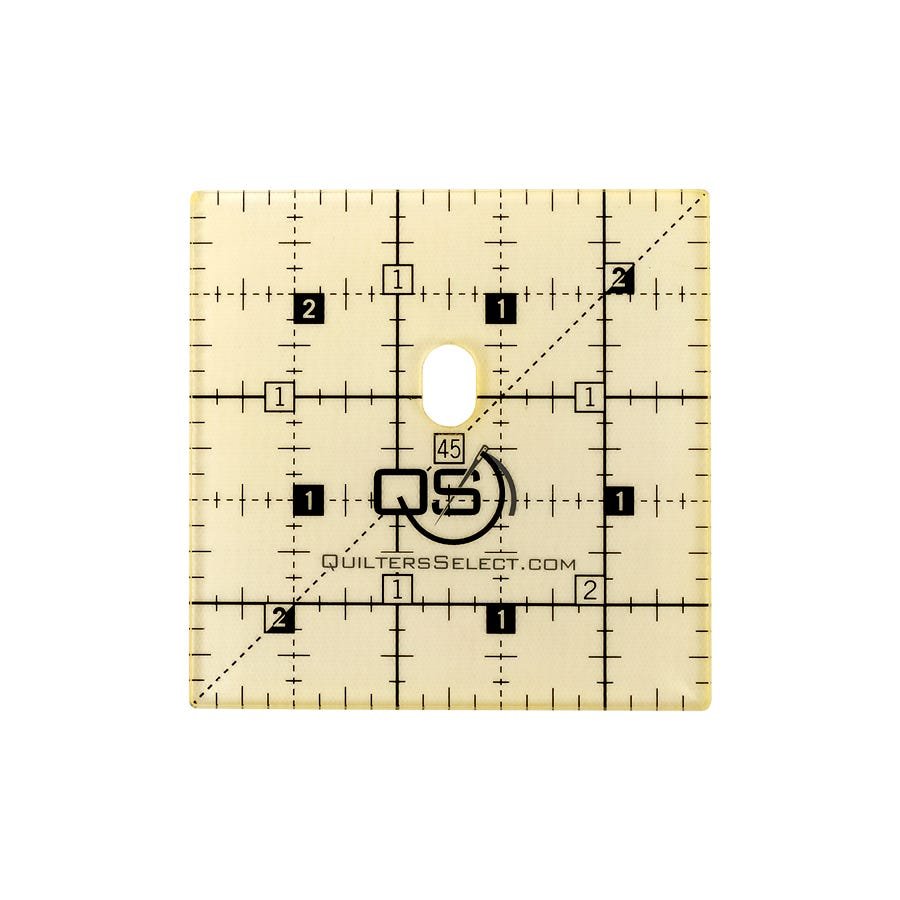 Quilters Select 2.5" x 2.5" Ruler #QS-RUL2-5 (33611)
