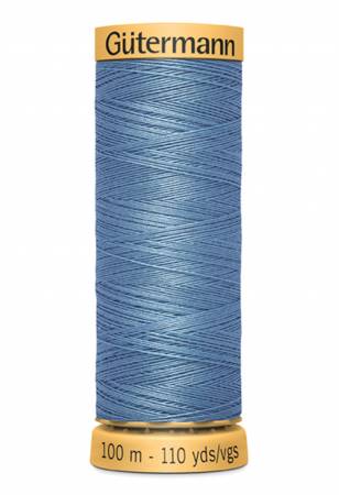 Gutermann 100% Cotton Thread-Azure 7315 - 110yd (4050)