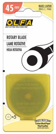 Olfa - 5 Rotary Blades - 45mm (02984)