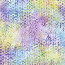 Opal Geo Floral Shape (34036)