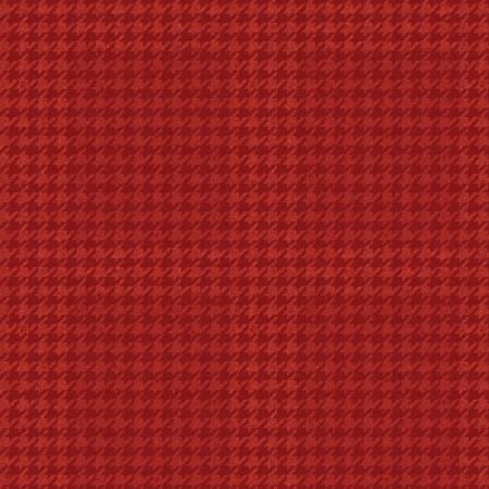 Plaids Houndstooth Red (27880)