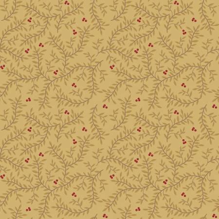 Autumn Waltz - Beige Leaves (32279)