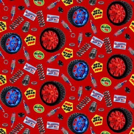 Red Truck Parts (28008)