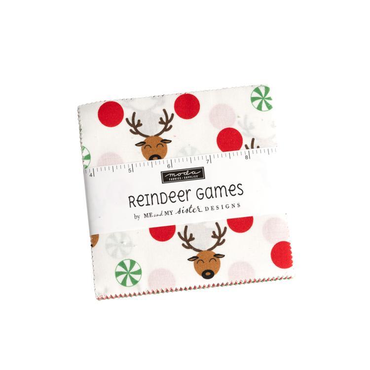 Reindeer Games Charm Pack 22440PP Moda Precuts#1