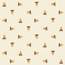 RJ1604-PE1 Camping Crew - Campfire - Pebble Fabric (28208)