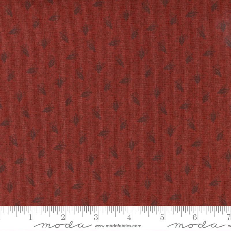 Rose Ferns Brick Red (29931)