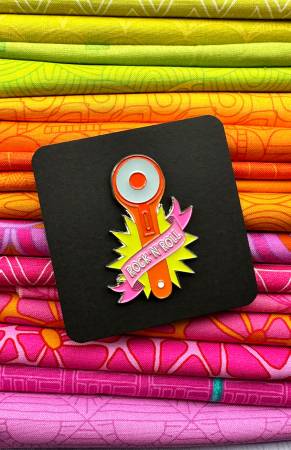 Sassafras Lane Enamel Pin - Rock n Roll