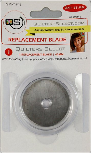 QS 45mm Replacement blades 1pk QS-RB45M-1 844050099290 (33626)
