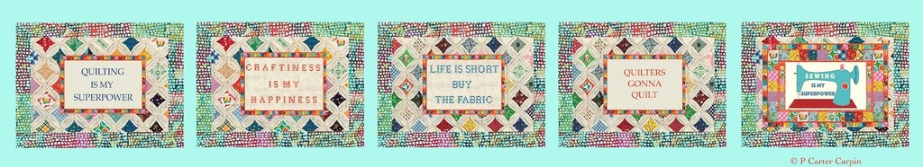Serious Whimsey - Word Strip Quilt Labels (34268) #25