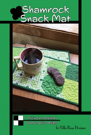 Shamrock Snack Mat Pattern by Villa Rosa (33327)
