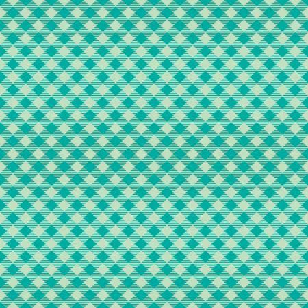 Basics Gingham Teal (28498)