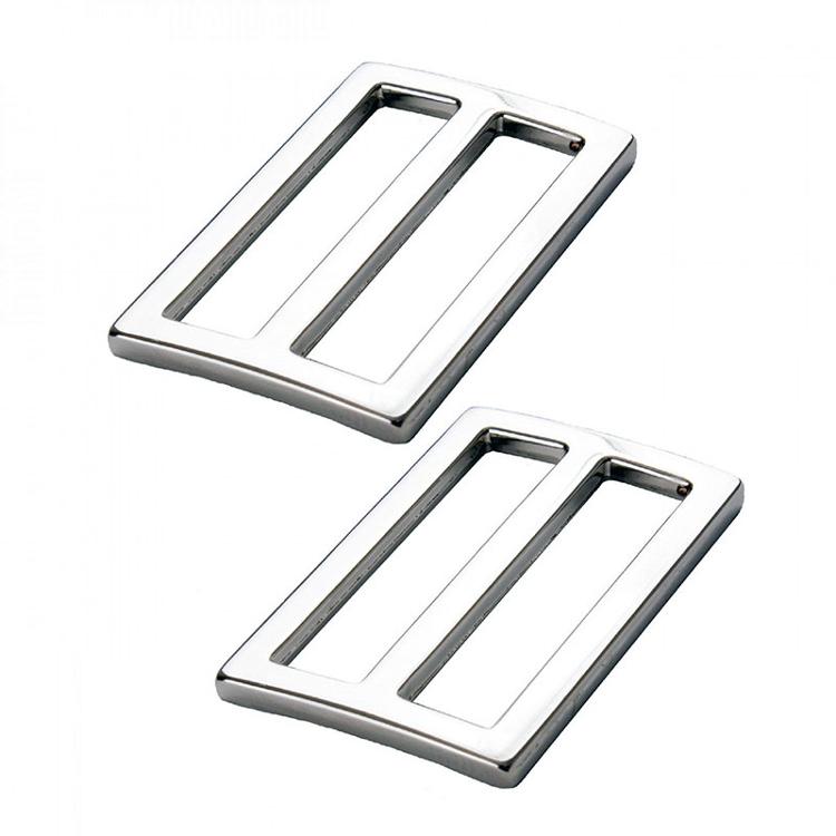 byAnnie Slider Widemouth 1-1/2in Nickel Set of Two (33489)