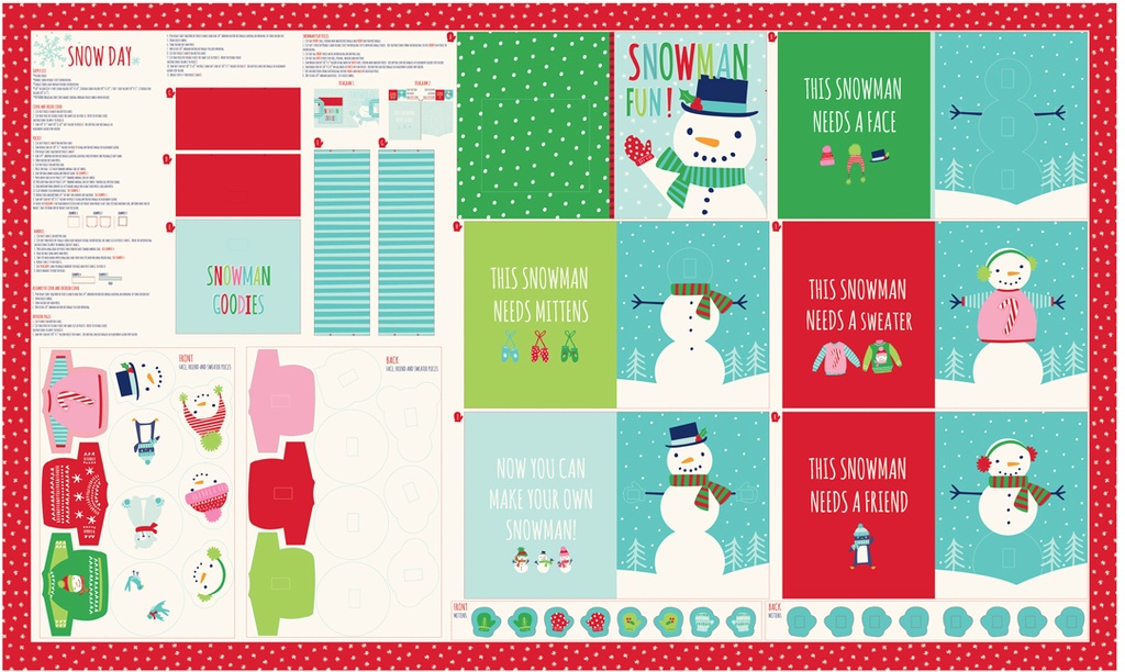 Snow Day Softbook Panel 20630 11 (24646)
