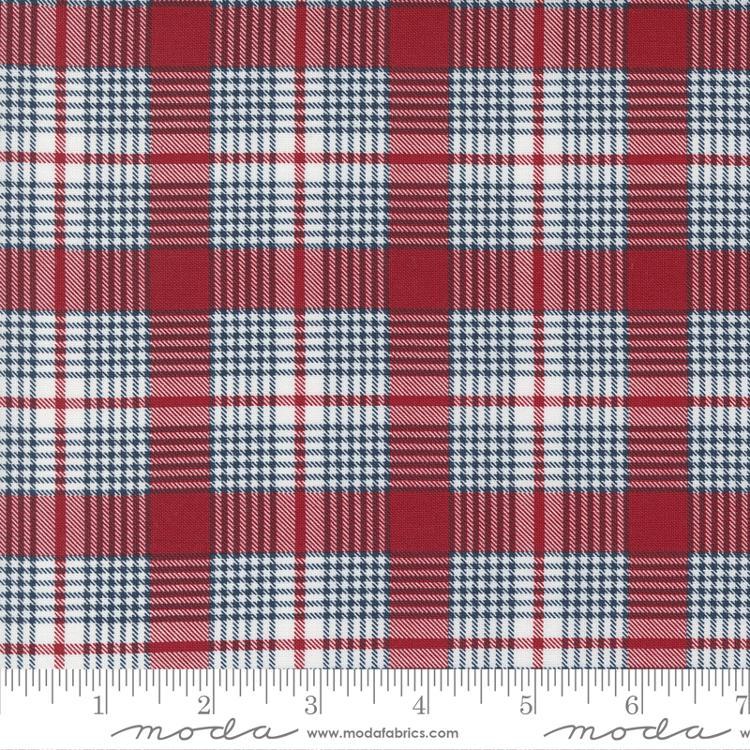 Stateside Plaid Apple Red 55614 14 Moda #1 (31906)