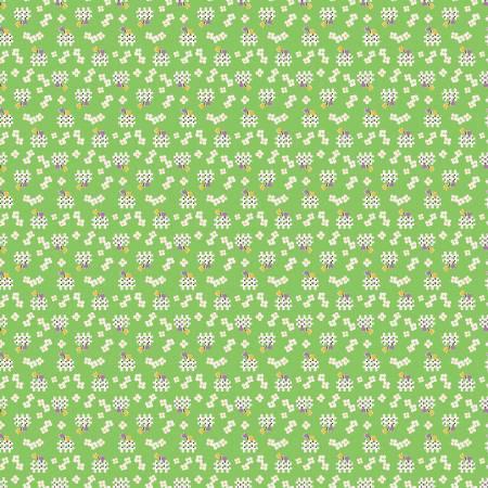 Storytime 30s Fences Green (32675)