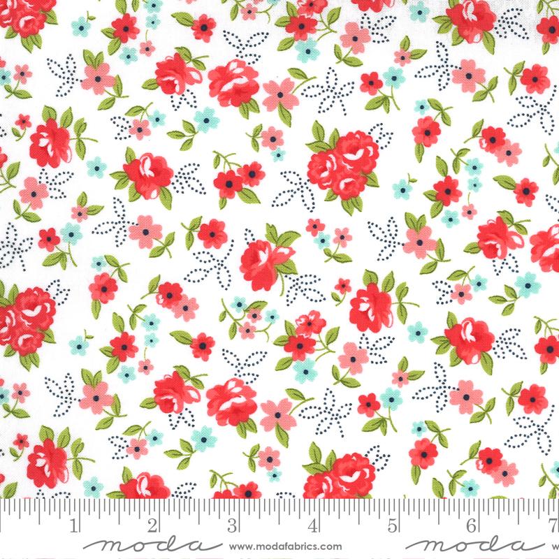 Sunday Stroll White Red (28354)