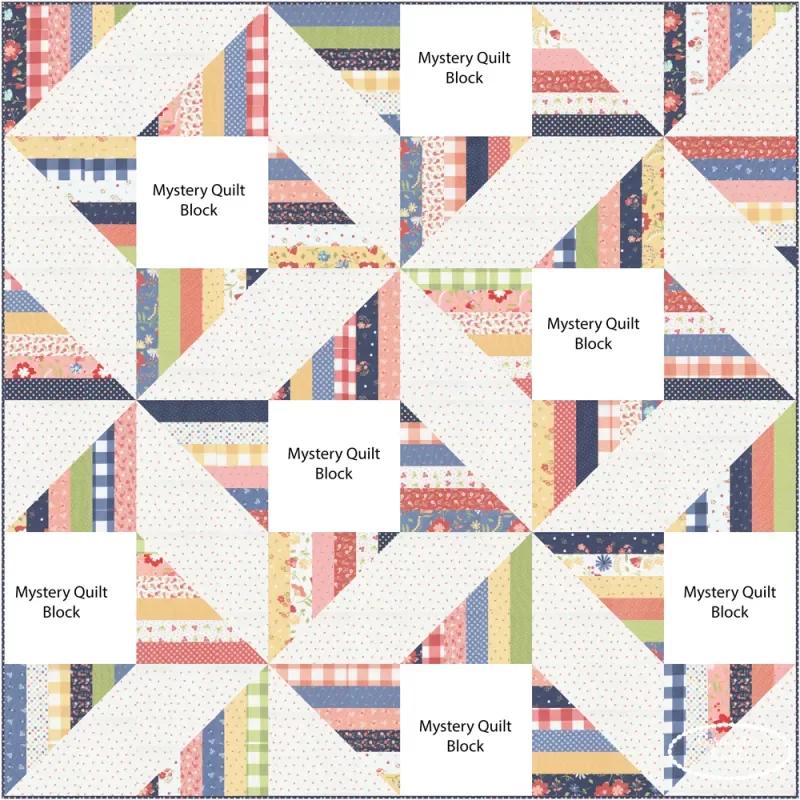 Sunny Patches Quilt Kit 69"x69" (31761)