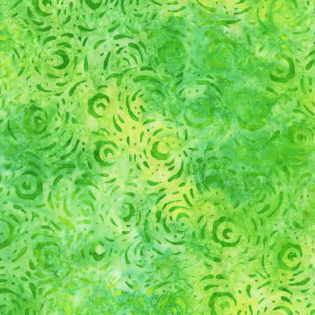 Swirls Lime Batik
