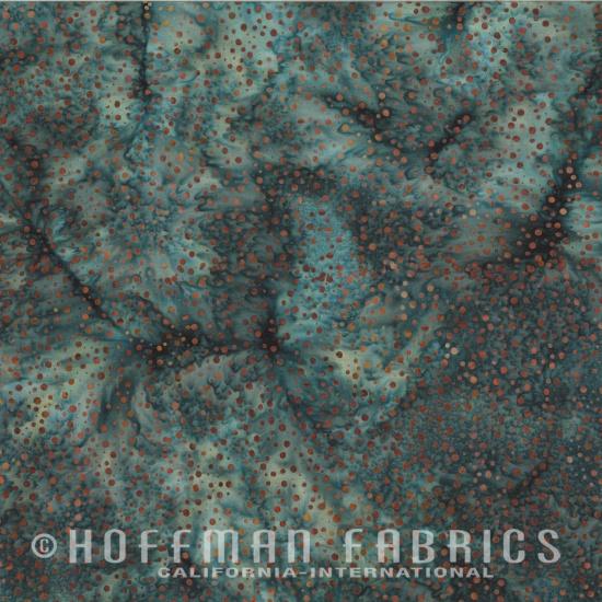 Teal Bali Dots Batik (21721)
