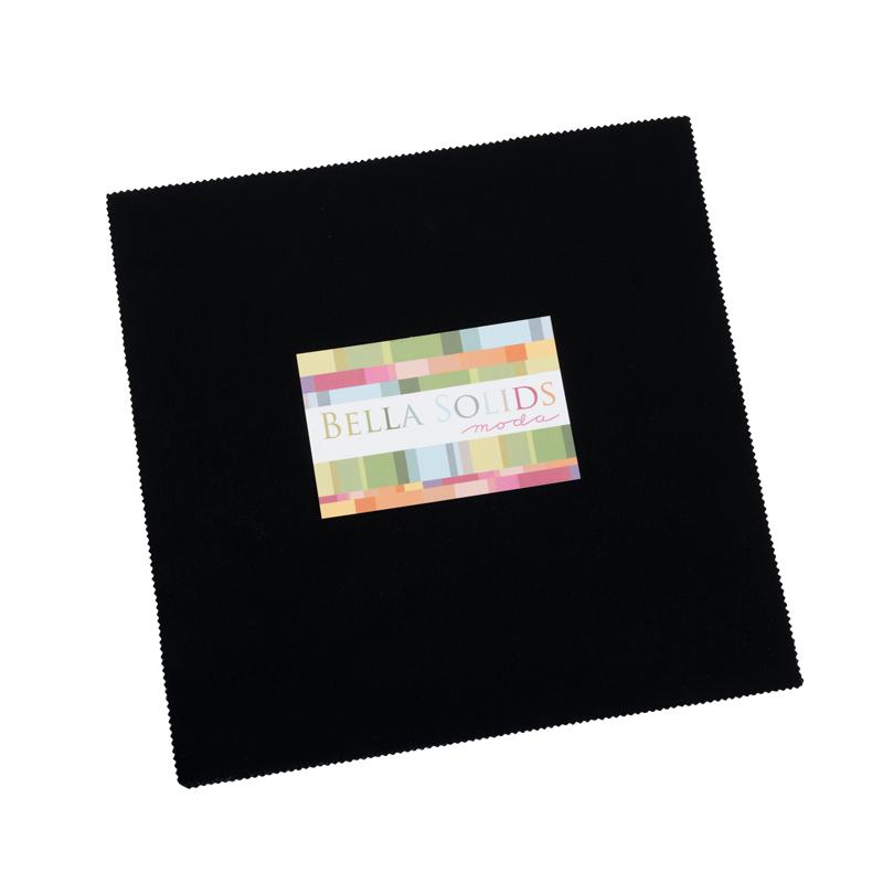 Bella Solids Layer CakeÂ® Black (28080)