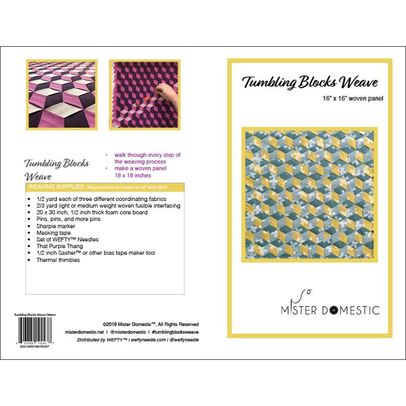 Tumbling Blocks Weave (26859)