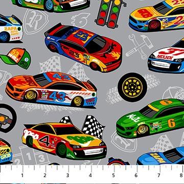 Turbo Speed LARGE CARS Gray (31624)