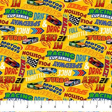 Turbo Speed RACING WORDS