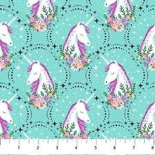 Unicorn Dreams 26843-64 Turquoise (32790)