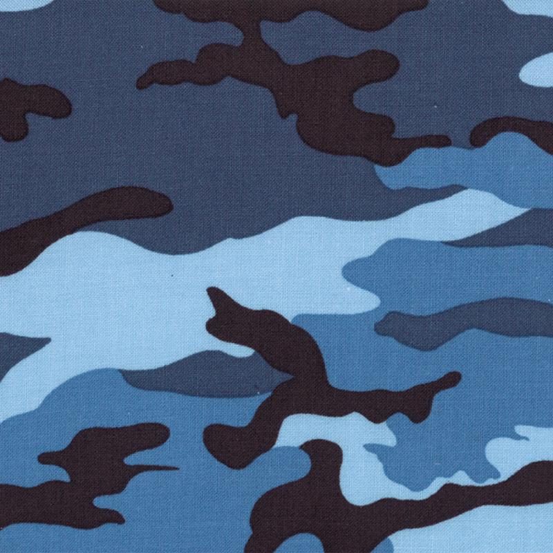 Urban Camo Camouflage Steel Blu (27273)