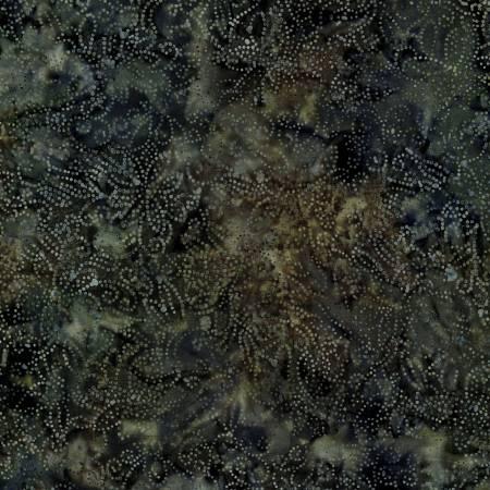 Vine Dotted Singing Florals Batik (29631)