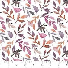 Vivian White Multi Leaves