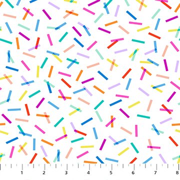 Dovetail - White Multi Confetti (34378)