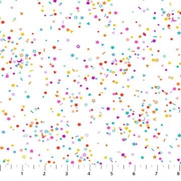 Dovetail - White Multi Sprinkles (34376)