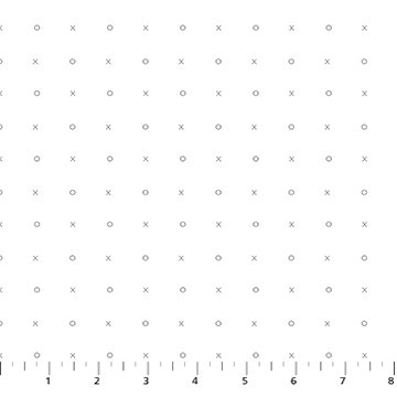 Dovetail - White Gray XO (34372)
