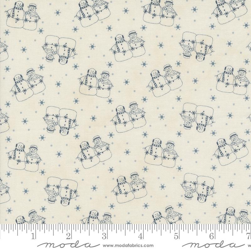 Snowman Gather IV Snow 49250 11 Moda #1 (34323)