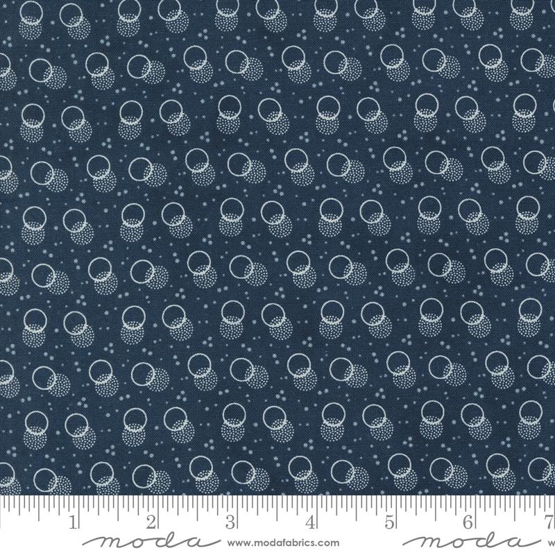 Snowman Gather IV Night Sky 49253 14 Moda #1 (34318)